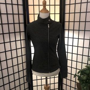 Gray athletic jacket by Sam Edelman